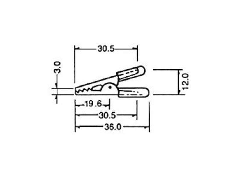 Charger clip 1000-0034-PUN OE 