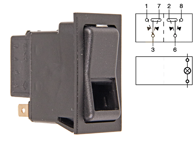 ATSLĒGUMA AR 6-klemmesU 24V PIRNIGA 1000-060213 OE 