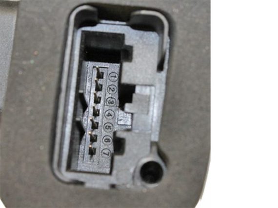 1033-05289_003.JPG Durvju slēdzene, elektriskā VAG aizmugurējais labais, 5E0839016 1033-05289 OE 5E0839016