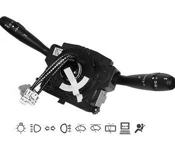 Kombinētais stūres kolonnas slēdzis Peugeot 206 — 1043-251493