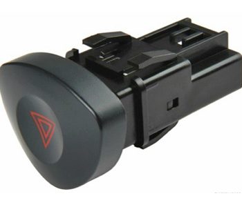 Avārijas gaismas slēdzis Renault Clio II 98- (4 kontaktu) 8200442723 — 1044-0398
