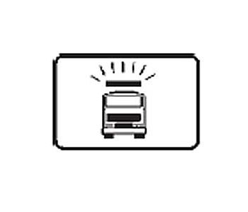 VOLVO jumta LAMPAS simbols — 1052-4583
