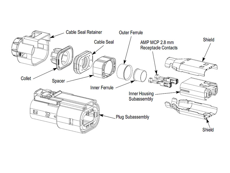 Plug assy kit 1090-10902 OE 