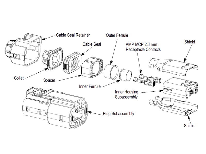 Plug assy kit 1090-10904 OE 