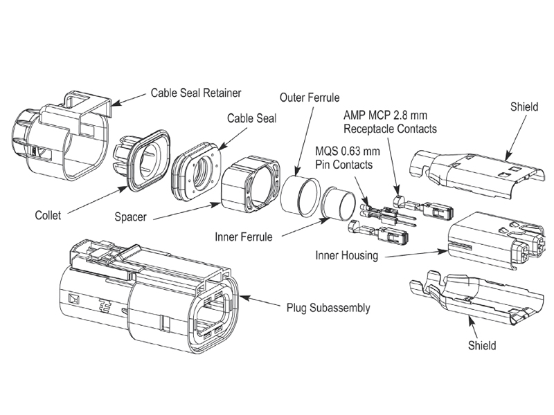 Plug assy kit 1090-10908 OE 