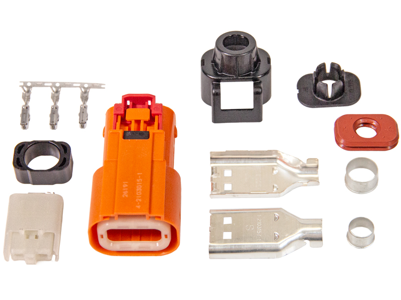 EV spraudņa komplekts AMP+ HVA 280, 3 kontakti, KEY A 1090-10910 OE 