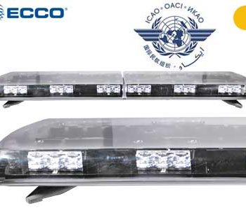 LED brīdinājuma gaismas josla Vantage 1219 mm 16xLED 12V R65 ICAO, dzeltena, 12-10039-AWI