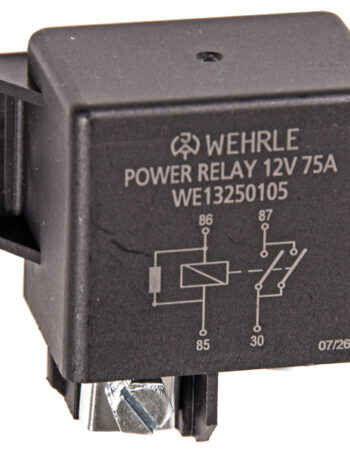 Jaudas relejs Wehrle 12V 75A ar rezistoru