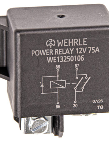 Jaudas relejs Wehrle 12V 75A ar diodi