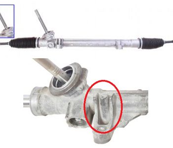 Stūres mehānisms (reika) RENAULT 490017419R — 14-0693