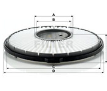 Gaisa filtrs MANN 17801-87214 — 1482-C2226