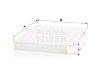 filtrs MANN, FIAT 1482-CU2335 OE 46723331