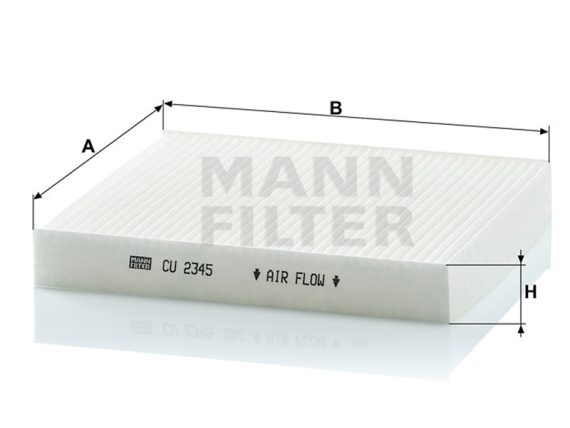 filtrs MANN, NSAN 1482-CU2345 OE 27891-BM400