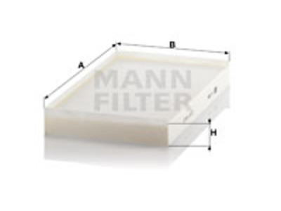 filtrs MANN, MB 1482-CU3540 OE 5021185766