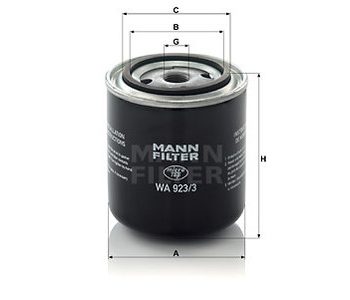 Dzesēšanas šķidruma filtrs MANN (1482-WA9233)