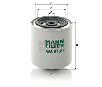 Dzesēšanas šķidruma filtrs MANN (1482-WA9401)