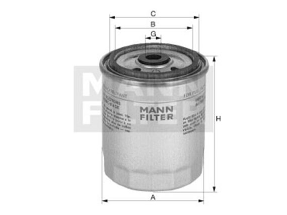 Fuel filter 1482-WK11051 OE 23861998