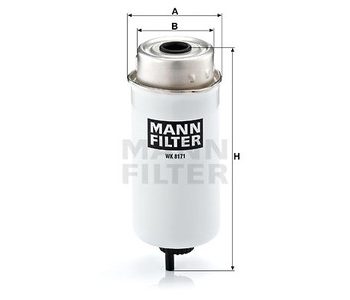 Degvielas filtrs MANN 0.900.0456.2 — 1482-WK8171
