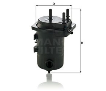 Degvielas filtrs MANN 16400-AY60A — 1482-WK9028Z