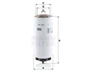Degvielas filtrs MANN 108615W1 — 1482-WK9052X