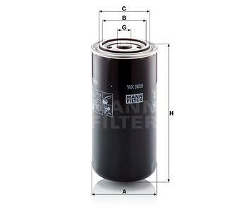 Degvielas filtrs MANN 0021703110 — 1482-WK9056