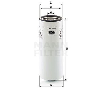 Degvielas filtrs MANN 0003632041 — 1482-WK9058