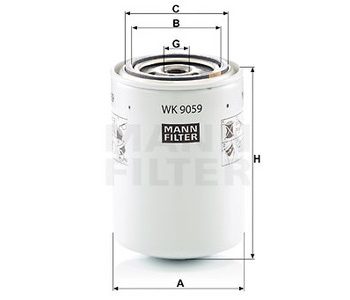 Degvielas filtrs MANN 1-13240-041-0 — 1482-WK9059