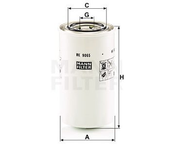 Degvielas filtrs MANN 1239-0755800 — 1482-WK9065
