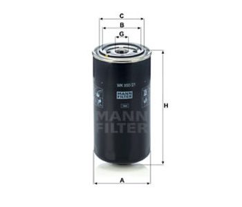 Degvielas filtrs MANN 120390147 — 1482-WK95021