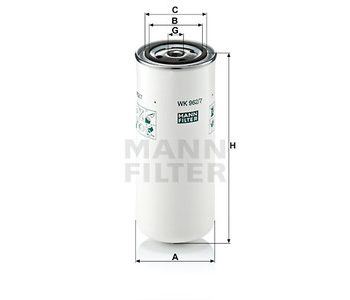Degvielas filtrs MANN 05821347 — 1482-WK9627
