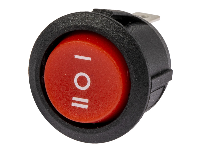 Šūpoles 1-0-2 12 / 24V SARKANS NAV LED 1569-30241BULK OE 