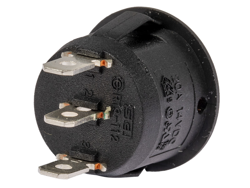 Šūpoles 1-0-2 12 / 24V SARKANS NAV LED 1569-30241BULK OE 