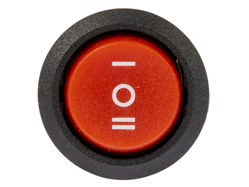 Šūpoles 1-0-2 12 / 24V SARKANS NAV LED 1569-30241BULK OE 