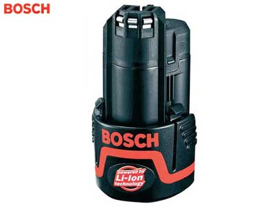 Bosch rezerves akumulators 10.8V / 2.0Ah Li-on 1600Z0002X OE 