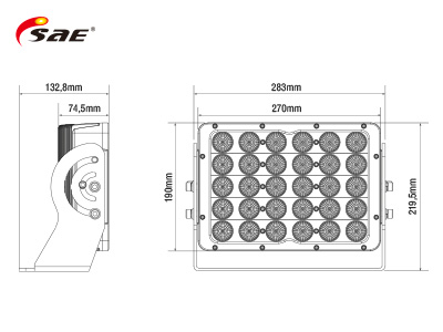 DARBA GAISMA LED 9-36V 150W 15000Lm 1603-300367 OE 1603-300367