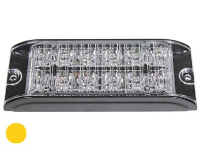 BRĪDINĀJUMA GAISMA LED DZELTENS 21W  12 LED 12-24V 1603-300614 OE 