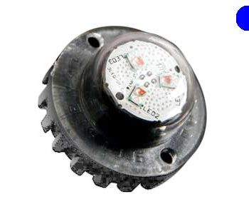 Brīdinājuma gaisma LED, zila 12/24V — 1603-300642