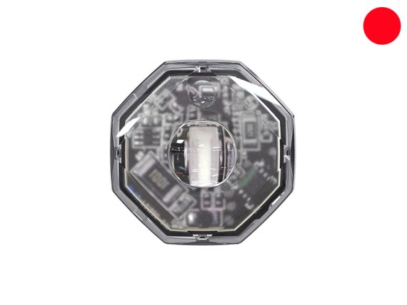 1603-300747_001.JPG Brīdinājuma gaisma LED sarkana 12-24VDC 1 LED R65 CLASS1 1603-300747 OE