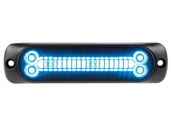 1603-300777_001.JPG Brīdinājuma gaisma LED zila OPTIBEAM 12-24V 6 LED R65 ST6 KL2 1603-300777 OE