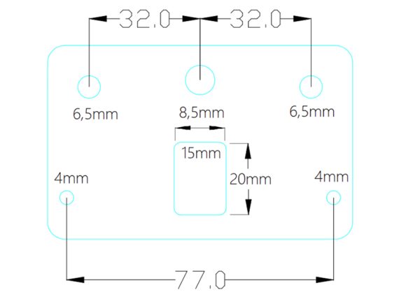 1603-300788_003.JPG Stiprinājuma kāja, 2 mm nerūsējošais tērauds, 1603-300788 1603-300788 OE