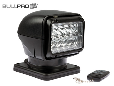 LED MEKLĒŠANAS GAISMA BULLPRO , TĀLVADS , MELNS 1604-12013 OE 