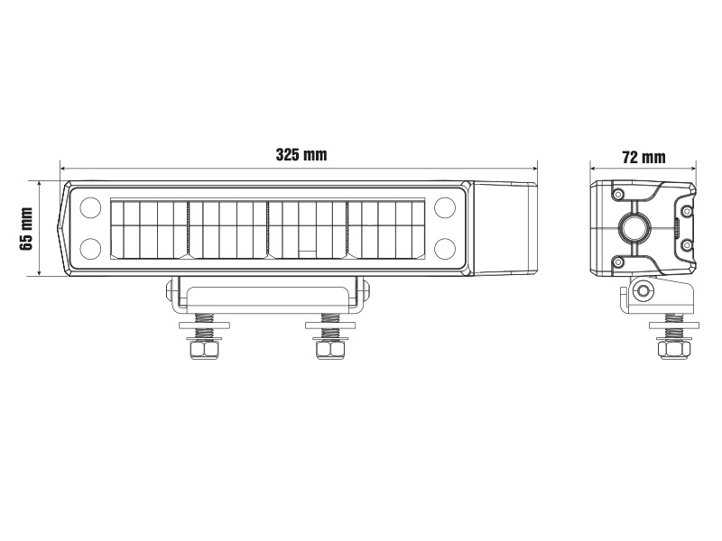 Snowplow light 1605-5014 OE 