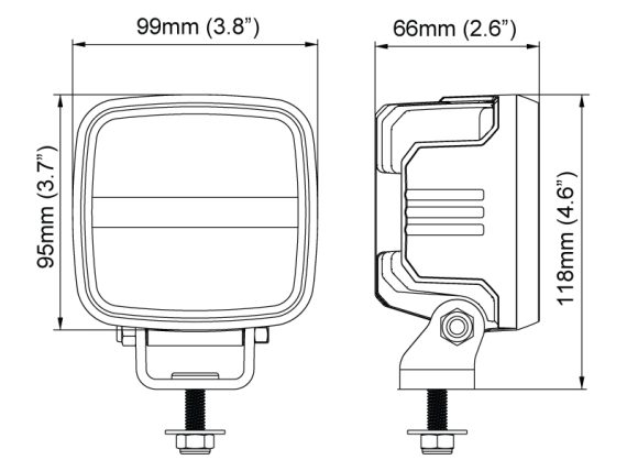 1605-988243B_003.JPG LED work light, red 1605-988243B OE