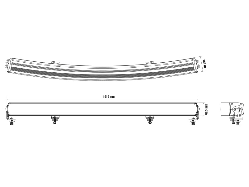 LED High beam 1605-NS2103 OE 