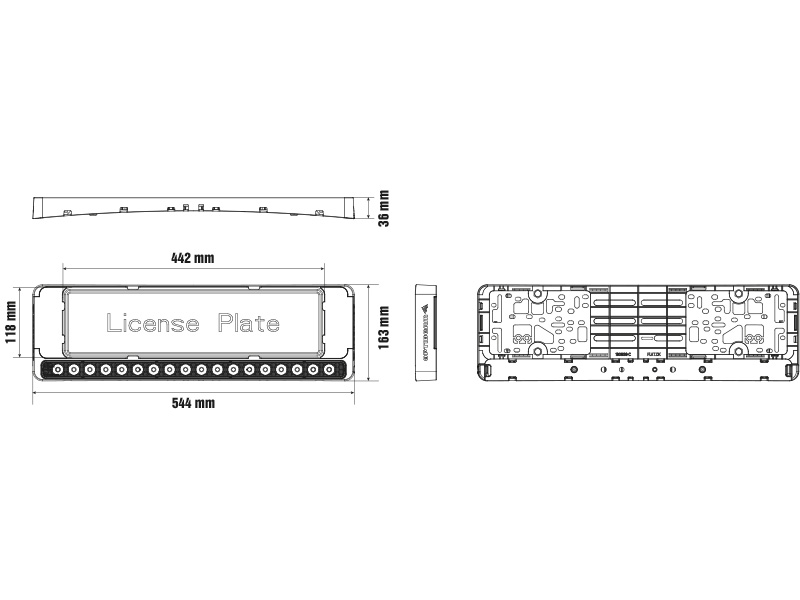 LED high beam 1605-NS2112 OE 