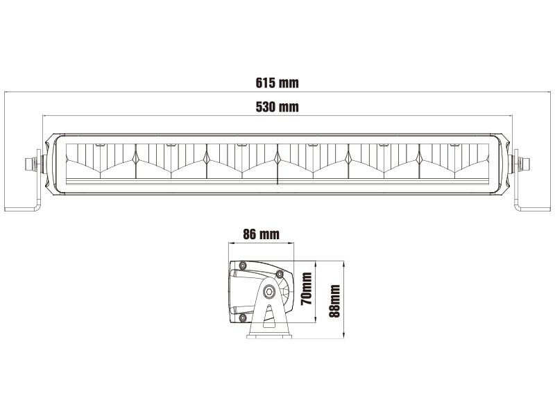LED high beam 1605-NS2114 OE 