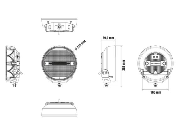 1605-NS2118_007.JPG LED high beam 1605-NS2118 OE