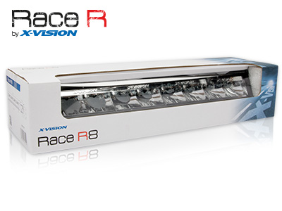 PAPILDUS LED TĀLAS GAISMA X-VISION RACE R8 10-30V 64W 7664lm. Ref. 37.5 1605-NS3712 OE 