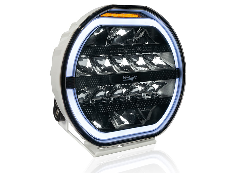 LED auxiliary light w. warning light 1605-NS3871W OE 