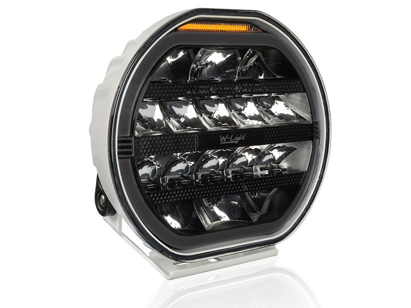 LED auxiliary light w. warning light 1605-NS3871W OE 
